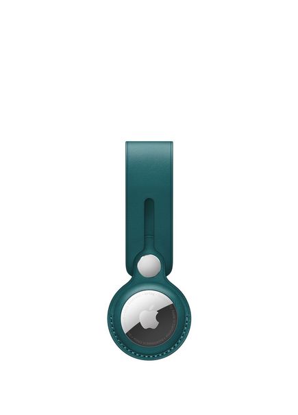 AirTag Green Leather Loop Strap MM013ZM/A