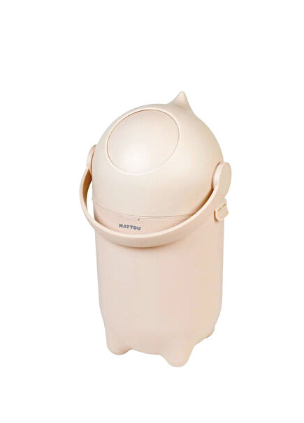 Dropy Bej Kapaklı Bebek Bezi Çöp Kovası 20 Lt