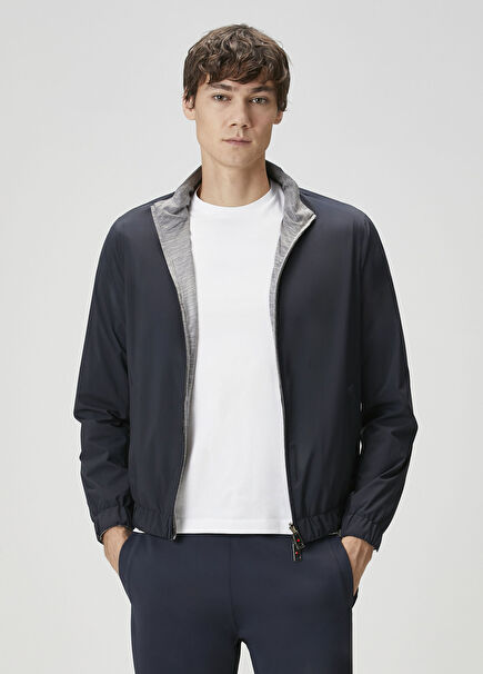 Navy Blue Double-Sided Coat