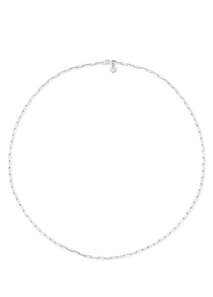 Kaplan Charm 925 Ayar Gümüş Rode Zincir Erkek Kolye