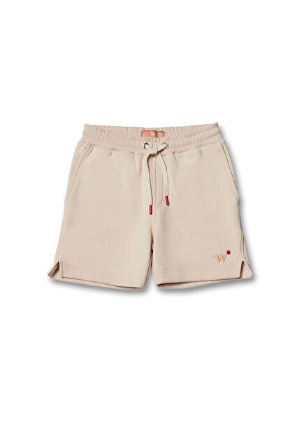 Bej Bermuda Unisex Çocuk Şort