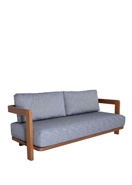 Bianca Grey Wooden Garden Chair