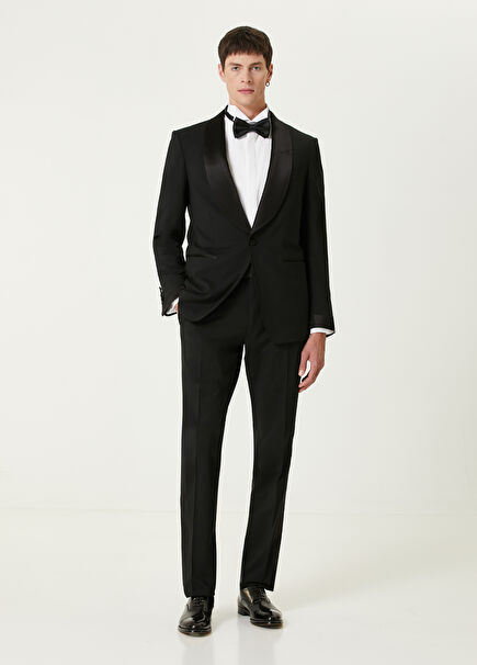 Black Wool Suit