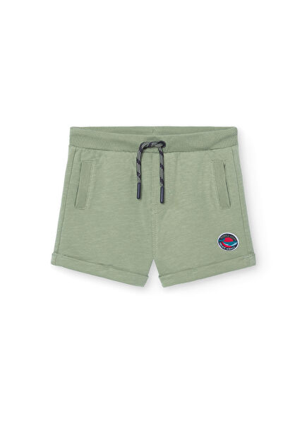 Green Boys' Shorts