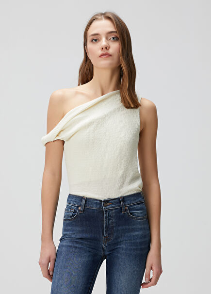 Lou Ecru Blouse