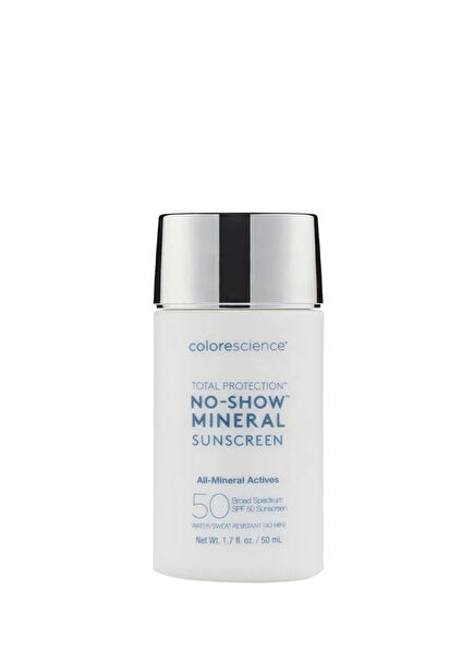 Total Protection No Show SPF50+ Colorless Mineral Sunscreen Cream 50 ml