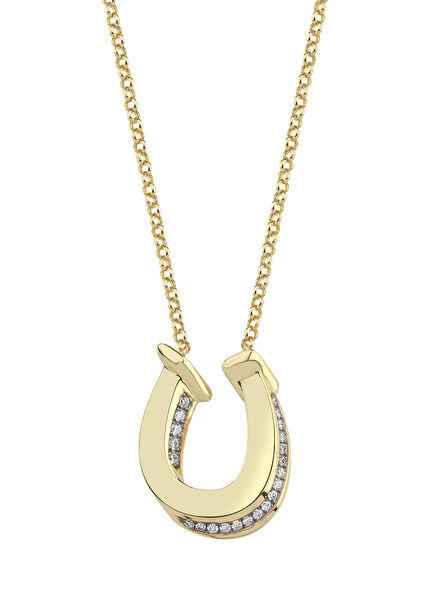 Horseshoe Women's Gold Necklace
