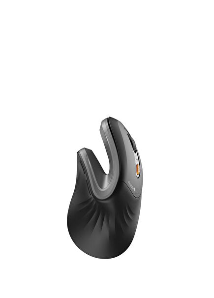 EM11 NL Siyah Gri Kablosuz Ergonomik Dikey Mouse CP015641