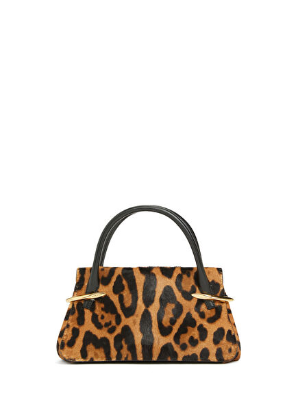 Mini Pinch Leopard Women's Leather Bag
