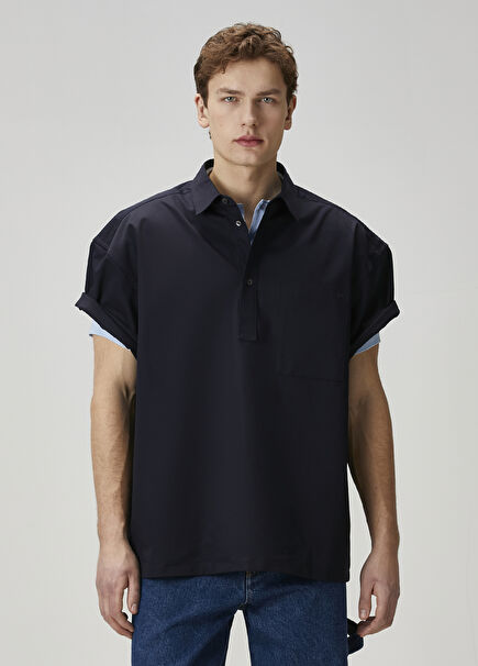 Alex Navy Blue Polo T-Shirt