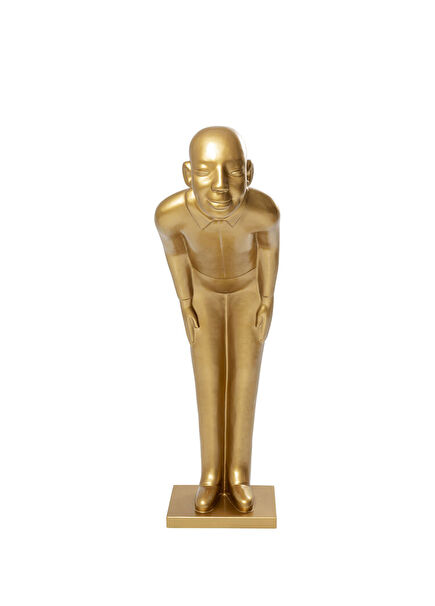 Welcome Guests Gold Big Dekoratif Obje