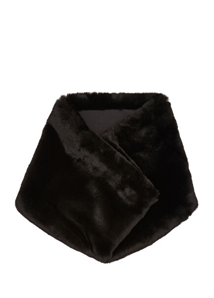 Ginevra Siyah Kadın Atkı