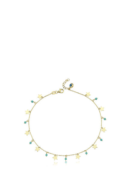 Firuze Yıldız 14 Ayar Altın Kadın Halhal