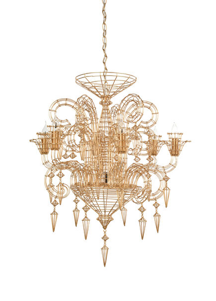 Gloria Metal Modern Chandelier