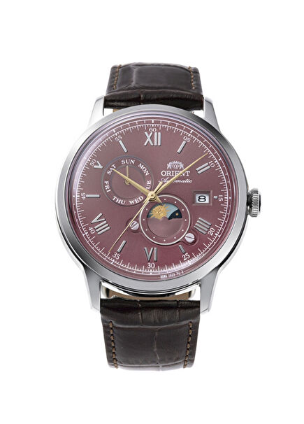 Brown Leather Men's Watch RA-AK0807R30B