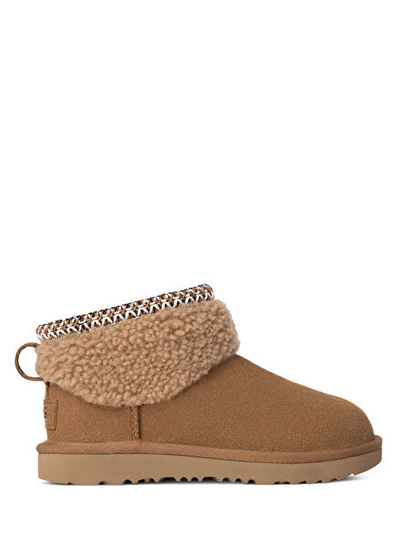 Classic Ultra Mini Maxi Curly Kids Boots