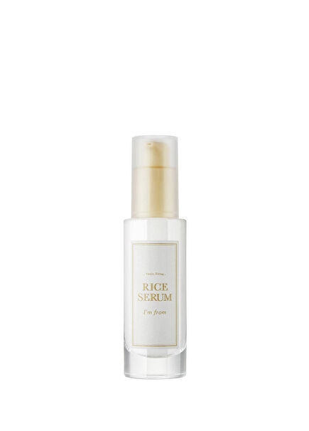 Rice Serum Parlatıcı ve Besleyici Seramitli Niacinamidli Pirinç Serumu 30ml