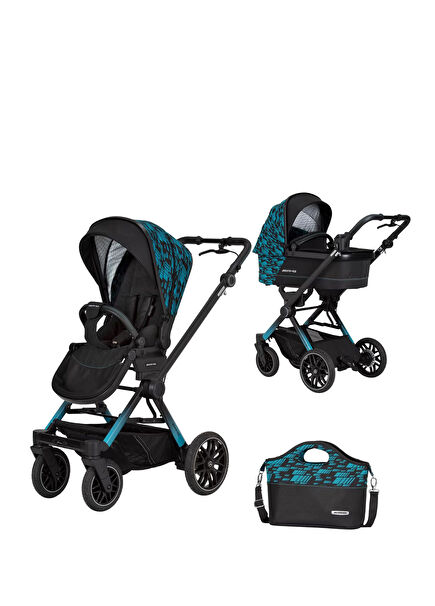 AMG GT Limited Edition 3in1 Set Siyah Seyahat Sistem Bebek Arabası