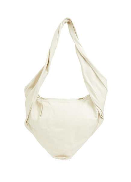 Scarf Ekru Erkek Deri Çanta