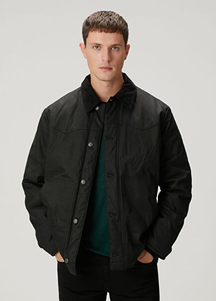 Boye Koyu Gri Kapitoneli Kaban