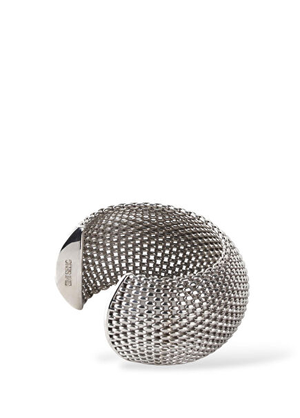 Bonded Gümüş Kadın Cuff Bileklik