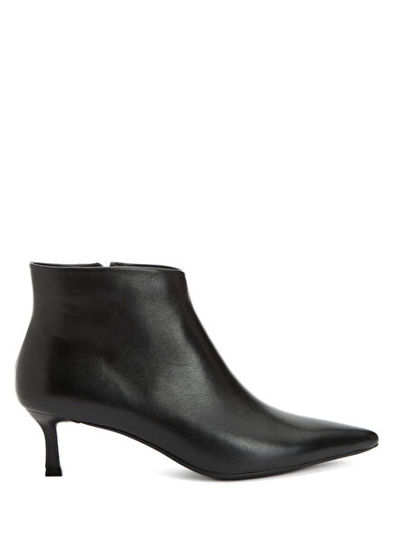 Black Women's Suede Leather Boots