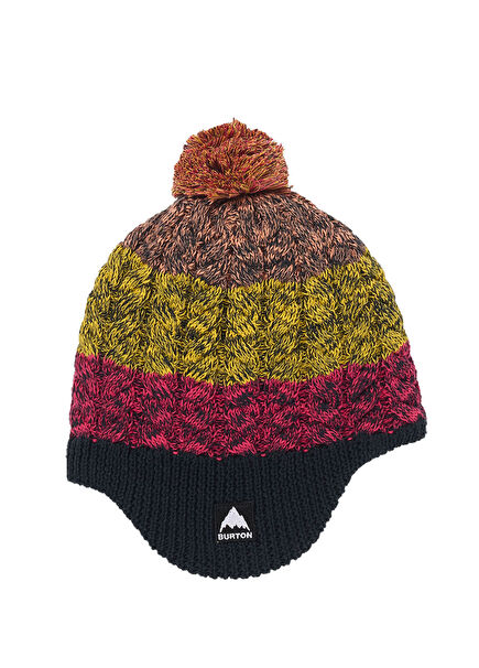 Toddlers' Fleece-lined Earflap Beanie Turuncu Unisex Çocuk Bere