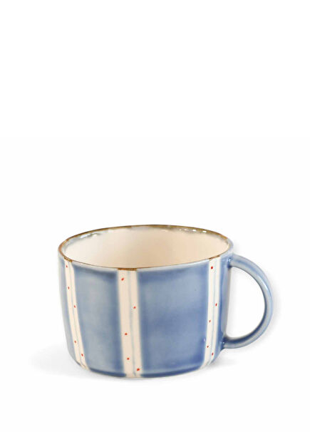 En-Joy Blue Porcelain Coffee Mug