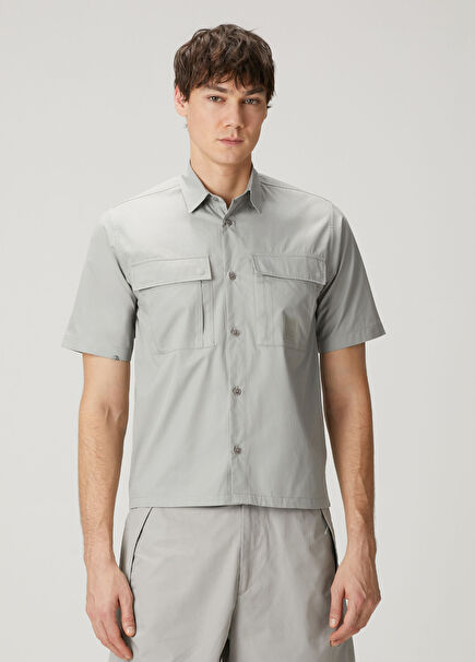 Grey Short Sleeve Shirt