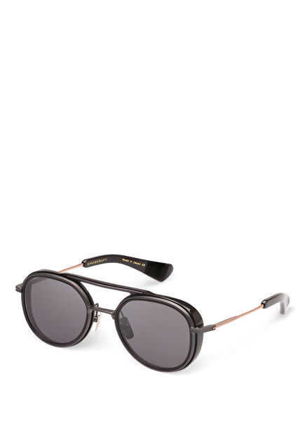 Spacecraft 19017-B-Blk-Rgd-52 Siyah Rose Gold Titanyum Asetat Erkek Güneş Gözlüğü
