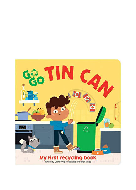 My First Recycling Book Go Go Eco Tin Can