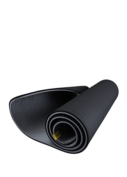 TPE Double Color Black Yoga Mat