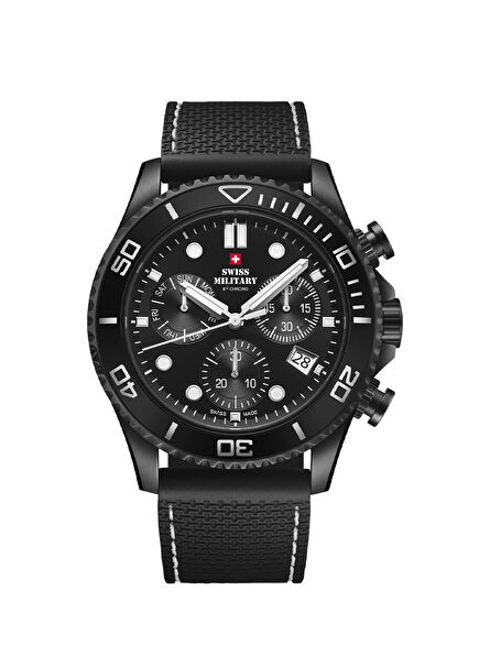 SM34101.07 Rubber Band Men's Wristwatch