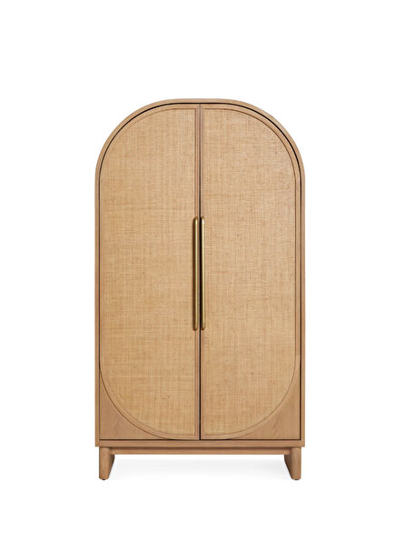 Airon Hazeran Textured Wood Console