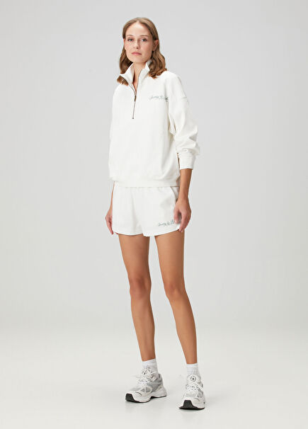 Syracuse Disco Beyaz Şort