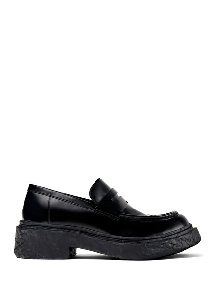 Vamonos black men's leather shoes