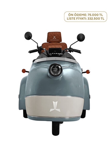 Electric Outdoor Indigo Moped Motorcycle