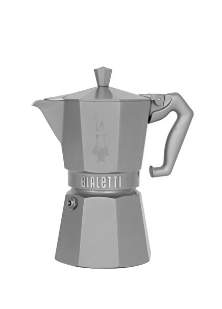 Express Exclusive Gümüş 6 Cup Moka Pot
