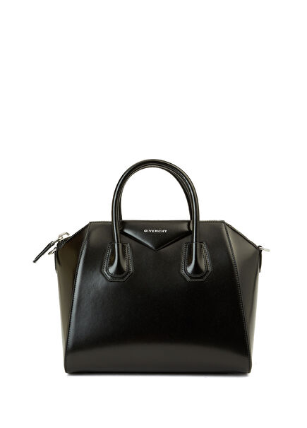 Small Antigona Black Women's Leather Bag