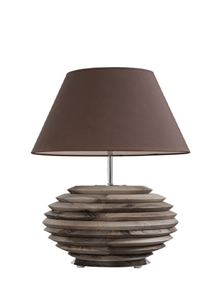 Coco Brown Walnut Lampshade