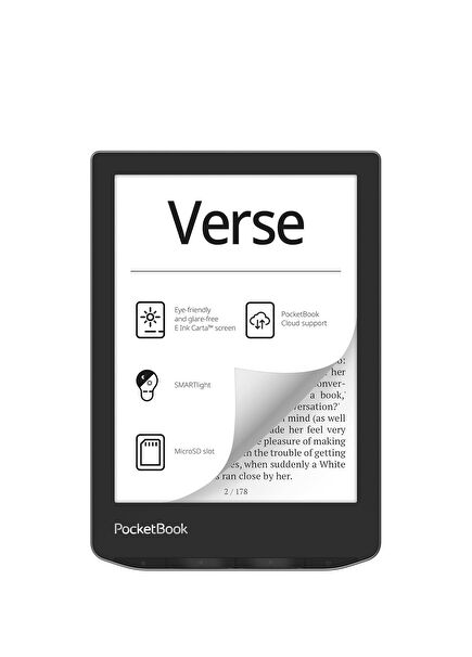 Verse | 6'' E-Ink Carta™ HD | Ayarlanabilir Akıllı Işık E-Okuyucu