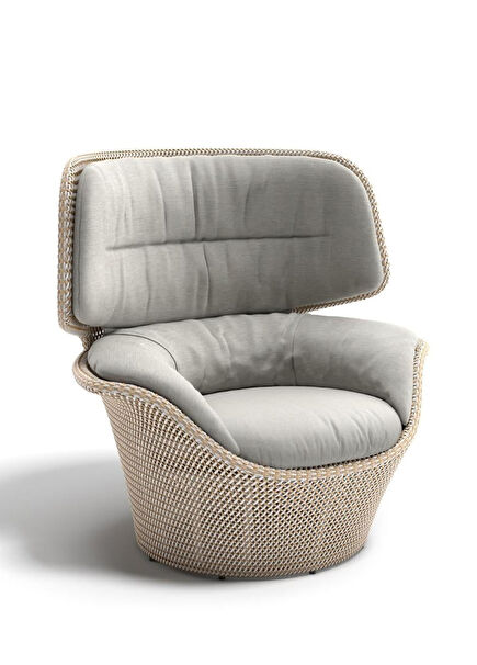 Seashell Grand Oasis Açık Bej Bahçe Koltuğu