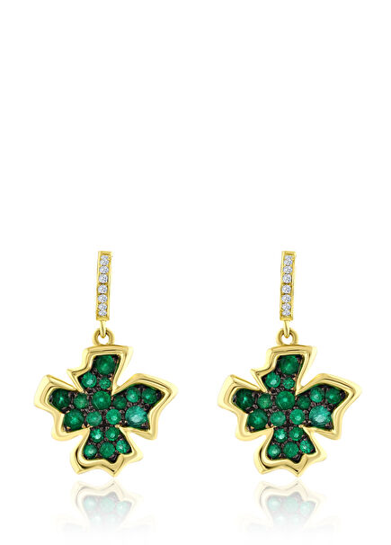 Verdant Diamonds Women's Gold Pendant