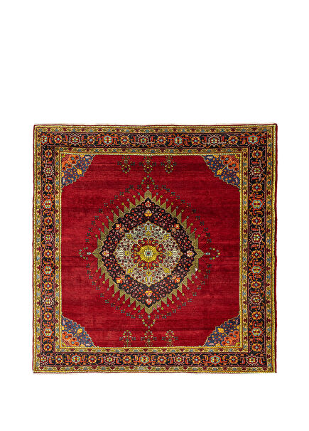 Nigora El Dokuma Sille Rum Halı 278 x 281 cm