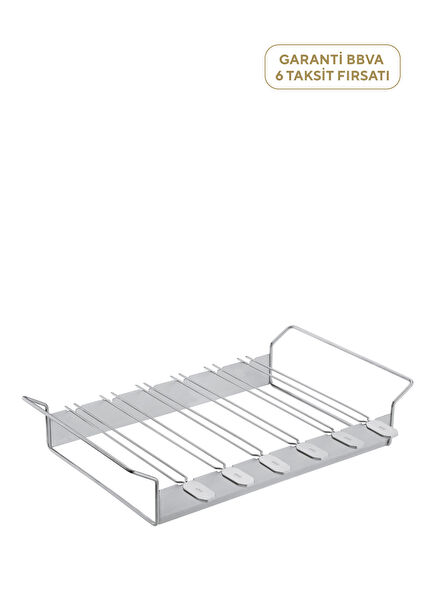 Barbekü 6'lı Şiş Tutucu Set