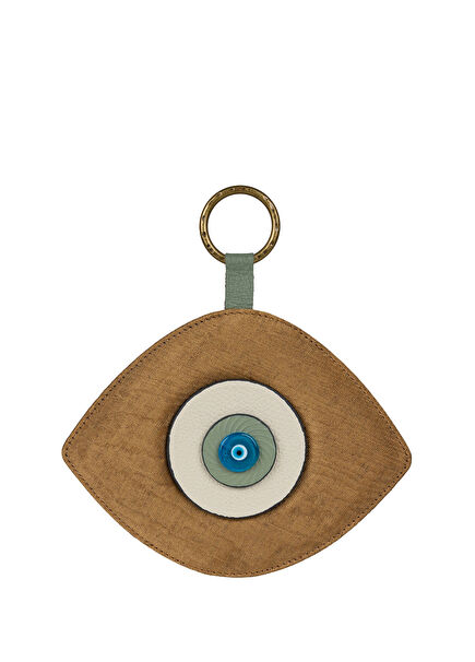 Signature Göz Kutnu Kahverengi Cam Nazarlık