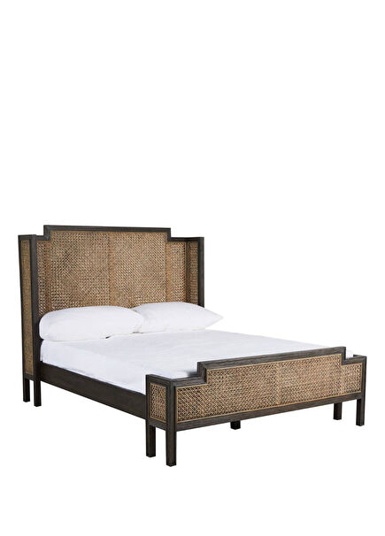 Hera Hazeranlı Ahşap Karyola