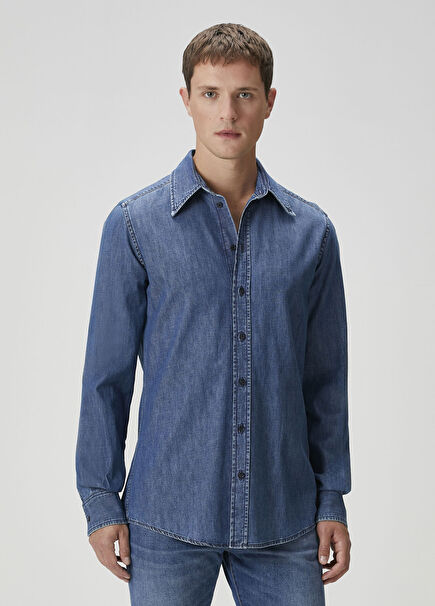 Blue Denim Shirt