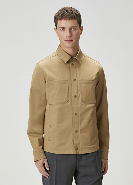 Beige Outer Shirt