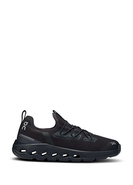 Black unisex kids sneakers